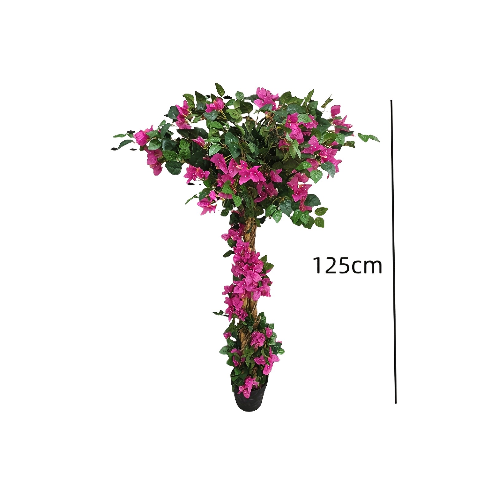 Christmas Tree Artificial - Tall Realistic Artificial Bougainvillea Tree with