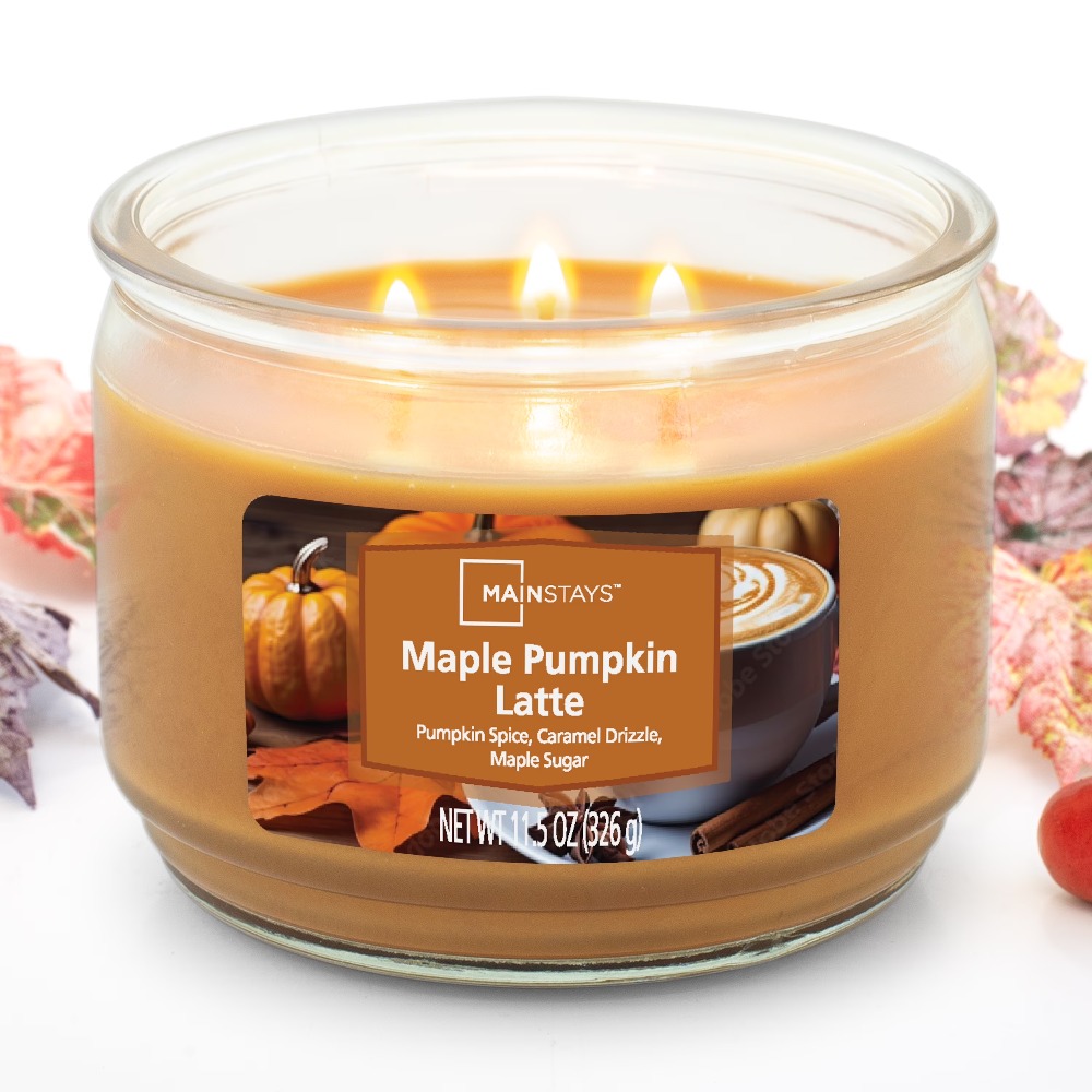 Maple Pumpkin Latte Scented Tr - đánh giá và giá Holiday Candle Set