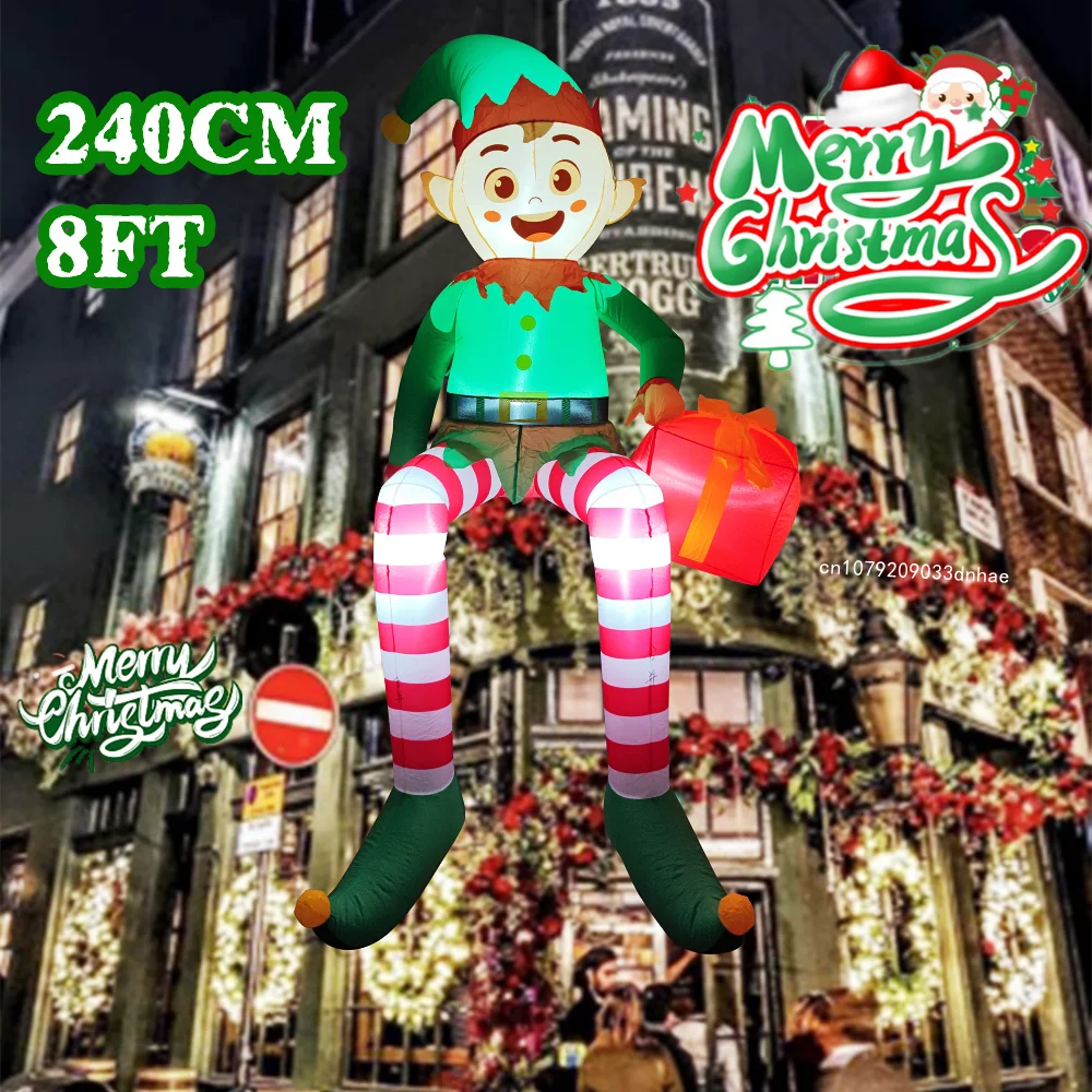 8FT Christmas Inflatable Trim  - đánh giá và giá Christmas Lights Outdoor