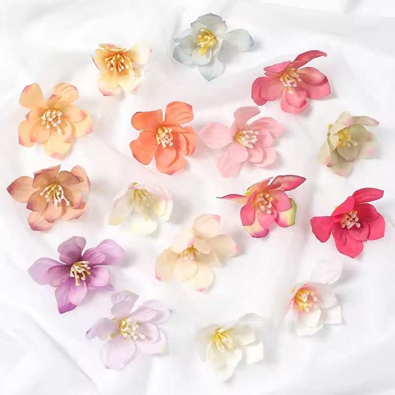 50Pcs 5cm Artificial Rose Flow - đánh giá và giá Christmas Wreath Fake