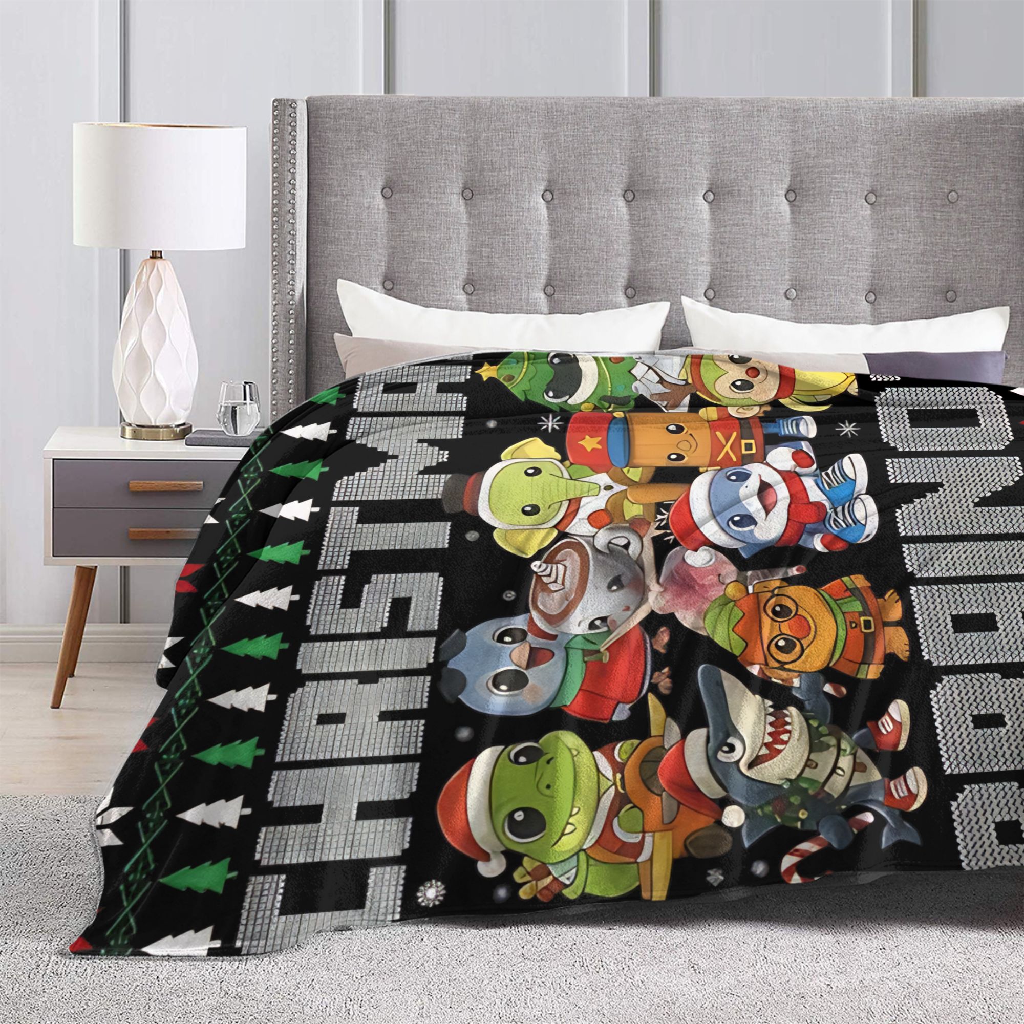 Christmas Italian Brain Rot It - đánh giá và giá Christmas Throw Blanket