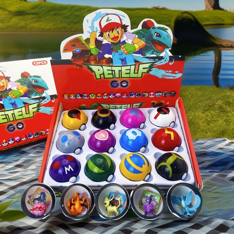 12pcs Pokemon Blind Ball Rando - đánh giá và giá Ornament Ball Set