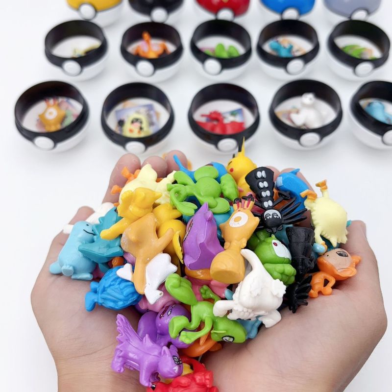 12pcs Pokemon Blind Ball Rando - đánh giá và giá Ornament Ball Set