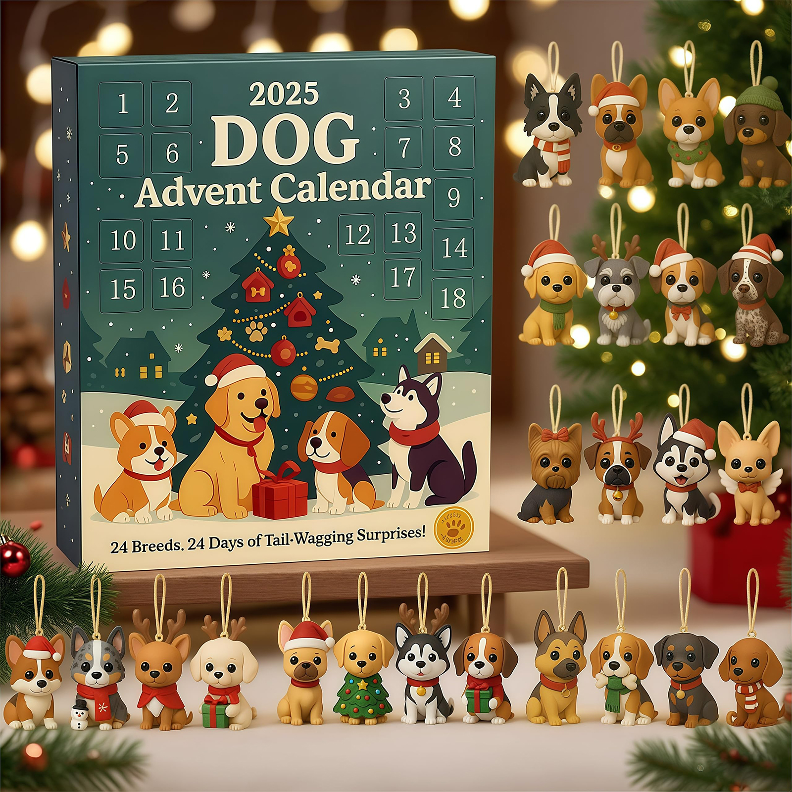 Cat Lovers 24 Days Christmas A - đánh giá và giá Advent Calendar Gift