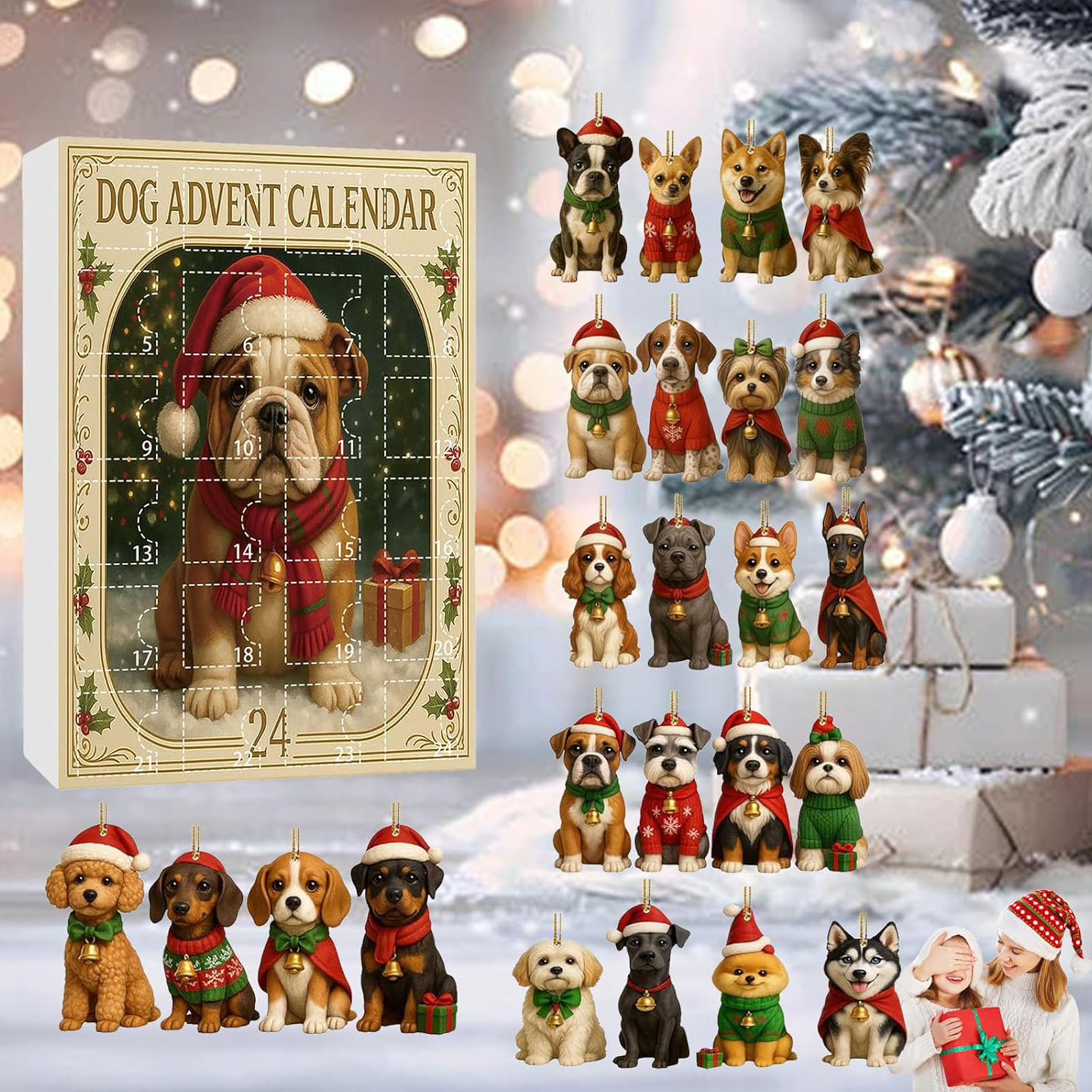 Cat Lovers 24 Days Christmas A - đánh giá và giá Advent Calendar Gift