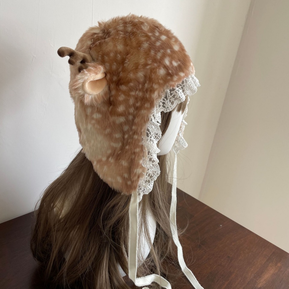 Japanese Furry Bomber Hats Chr - đánh giá và giá Santa Hat Plush