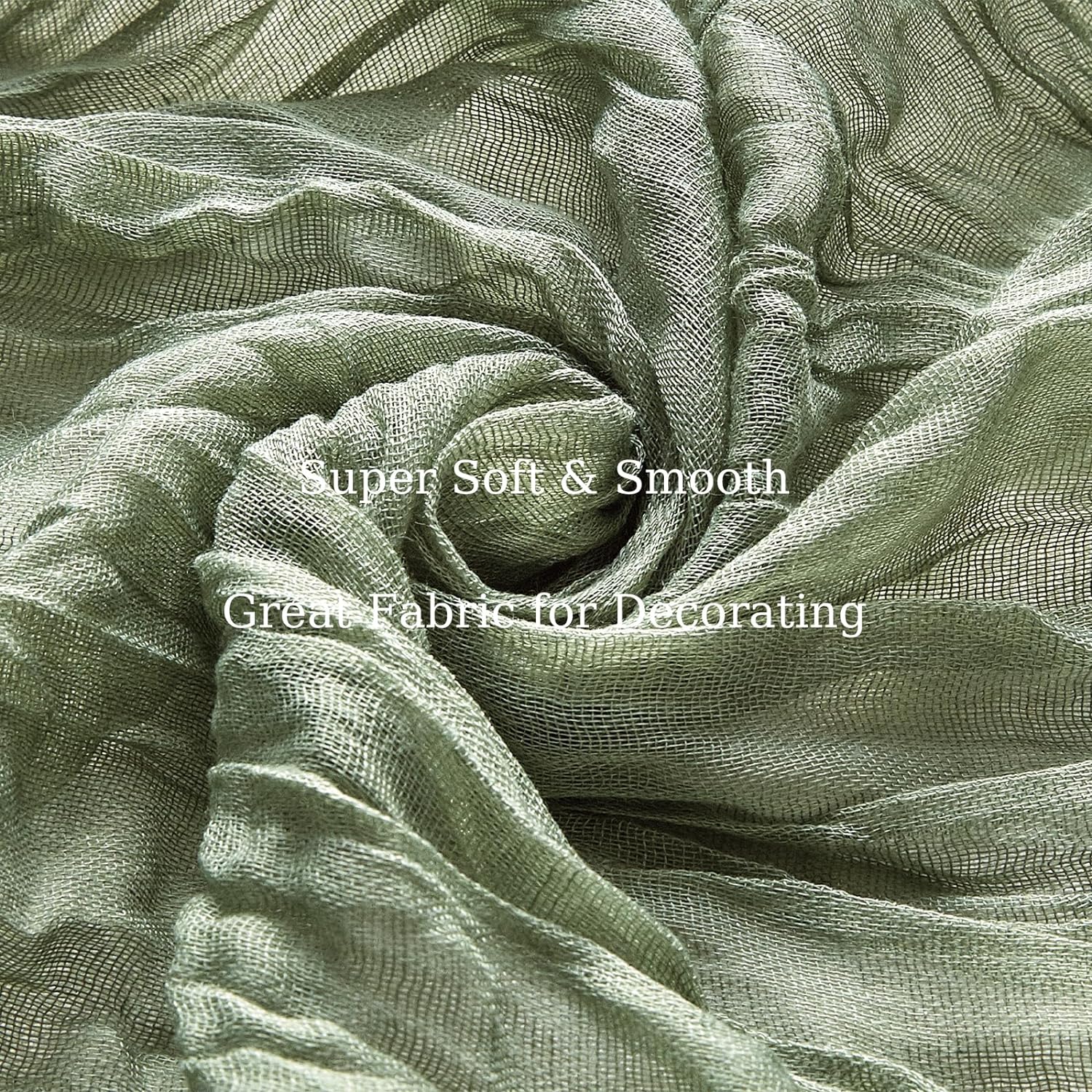 10Pcs Cheesecloth Table Runner - đánh giá và giá Christmas Table Runner