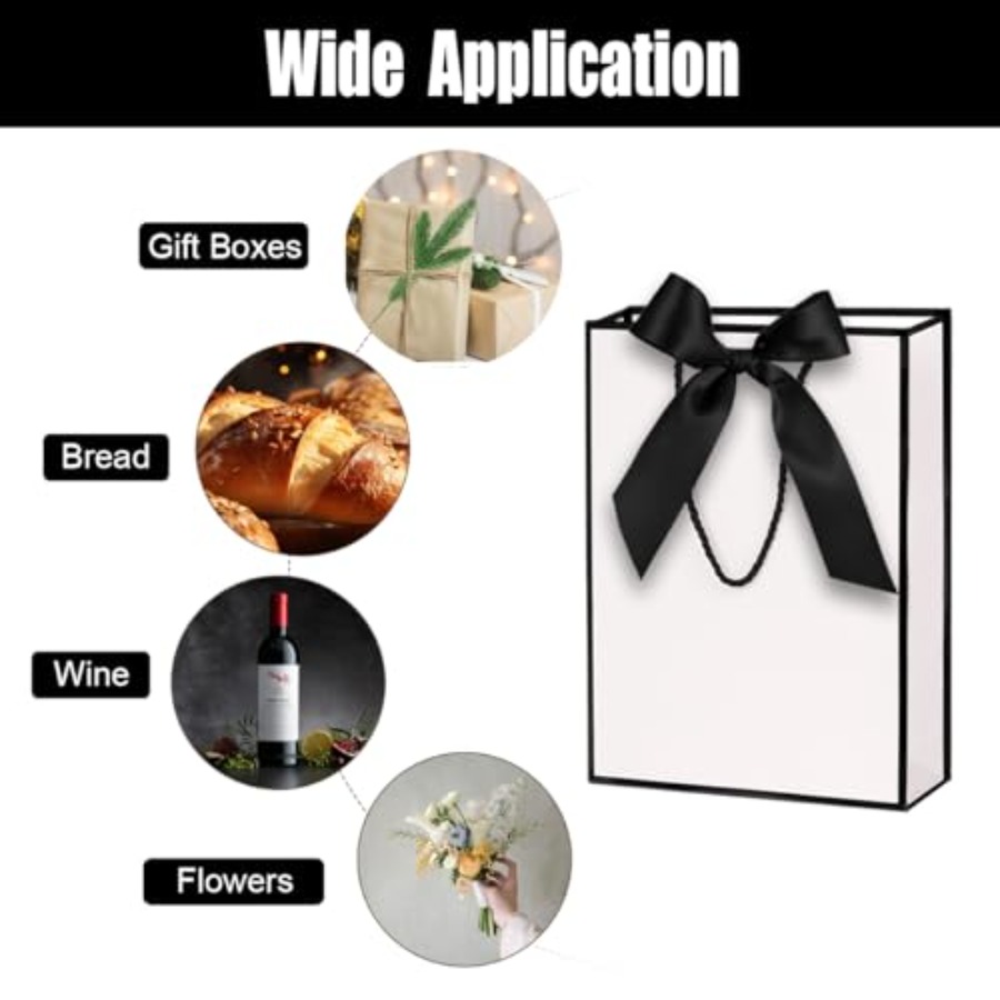 Gift Bags for Presents, 2 Pack - đánh giá và giá Ribbon Bow Gift