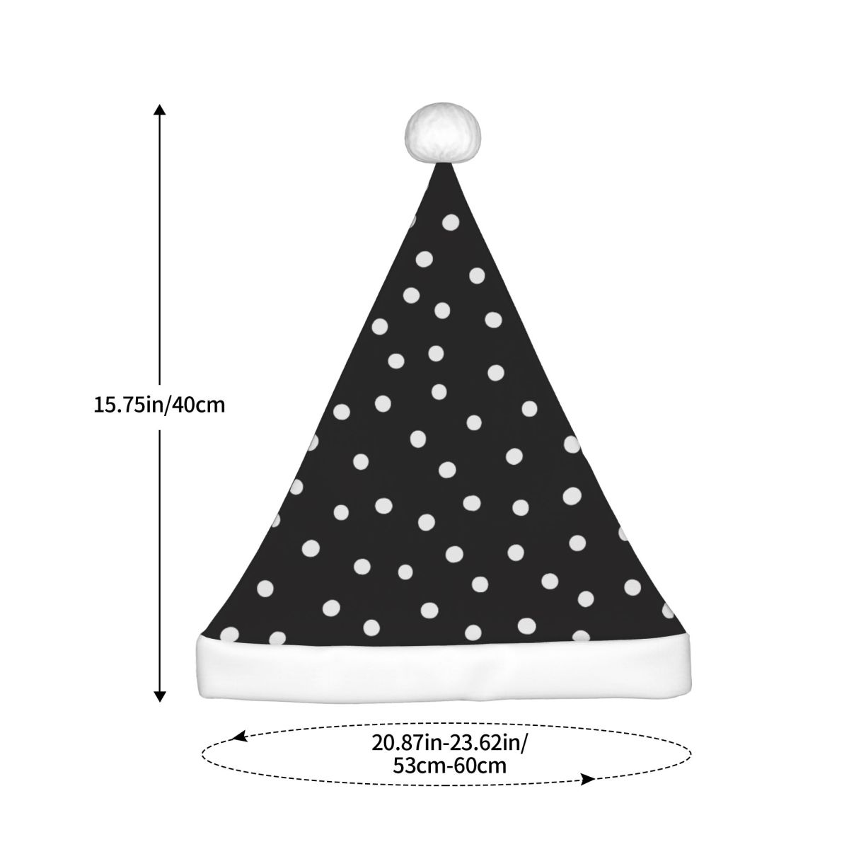 White Dot Plush Kawaii Christm - đánh giá và giá Santa Hat Plush