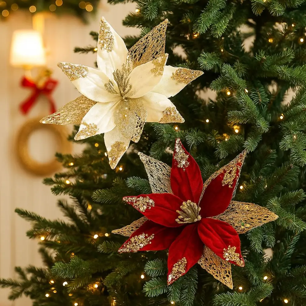 29cm Artificial Christmas Flow - đánh giá và giá Christmas Wreath Fake