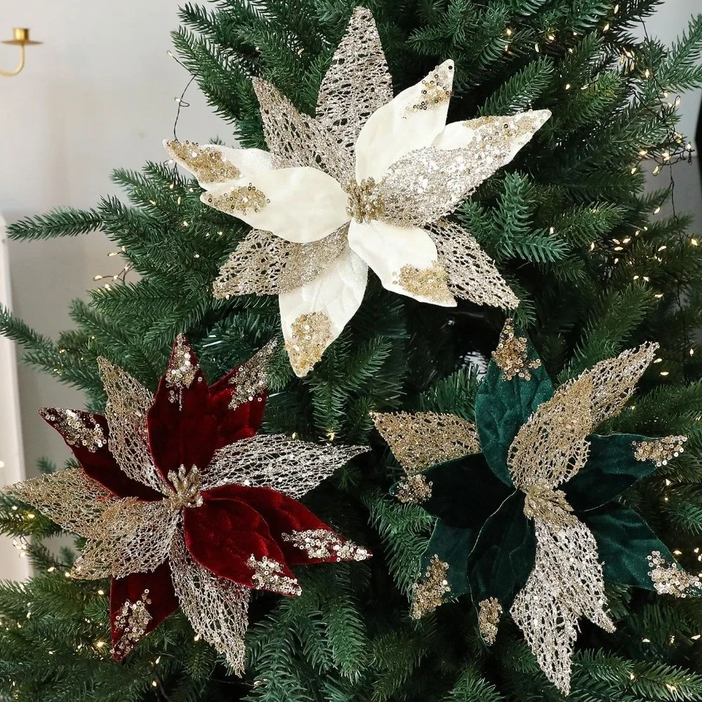 29cm Artificial Christmas Flow - đánh giá và giá Christmas Wreath Fake