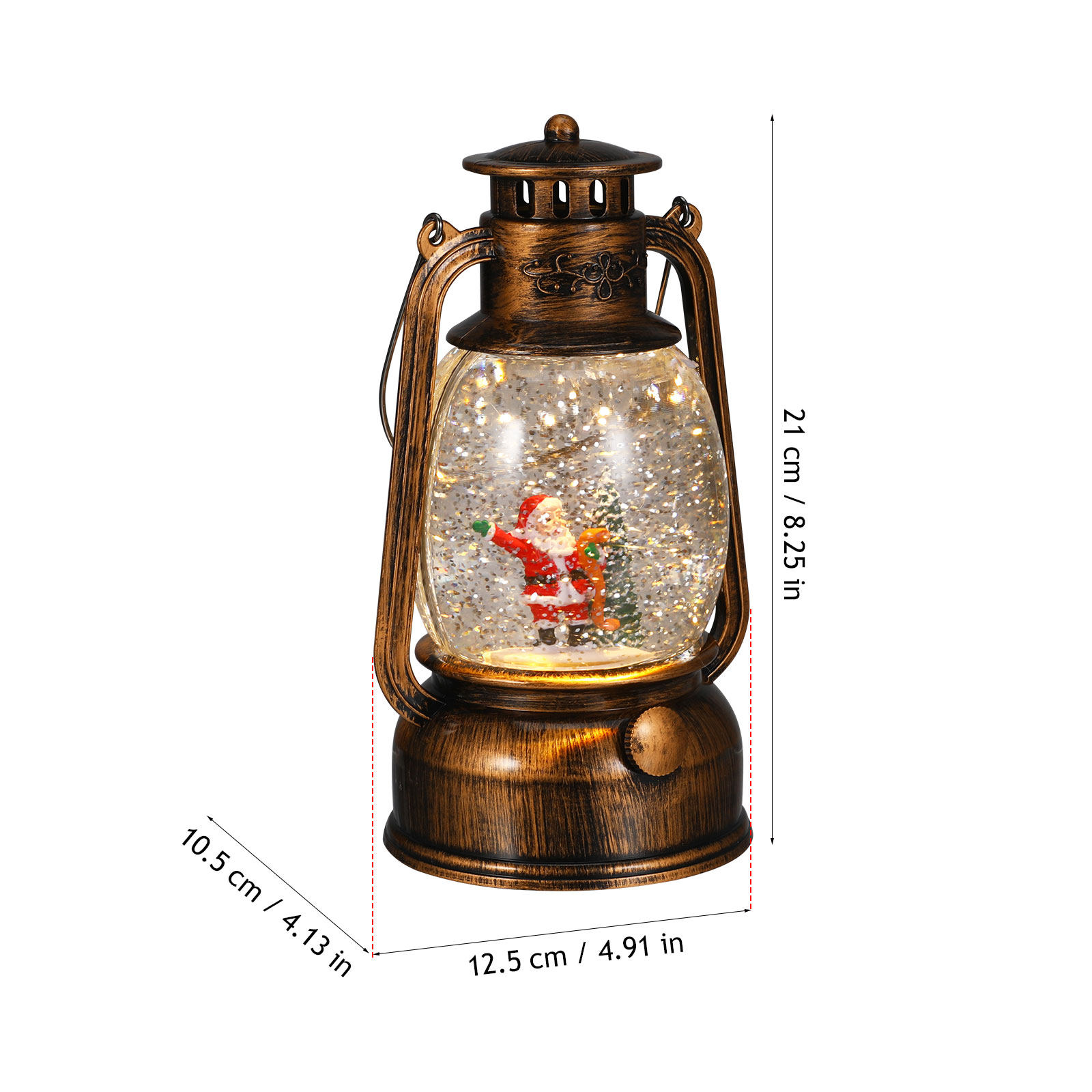 Musical Christmas Snow Globe L - đánh giá và giá Snow Globe Musical