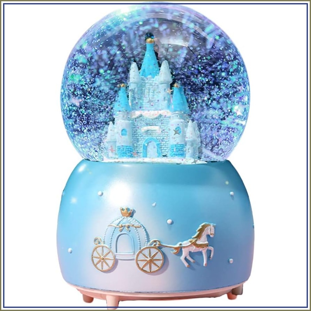 Christmas Snow Globe with Musi - đánh giá và giá Snow Globe Musical