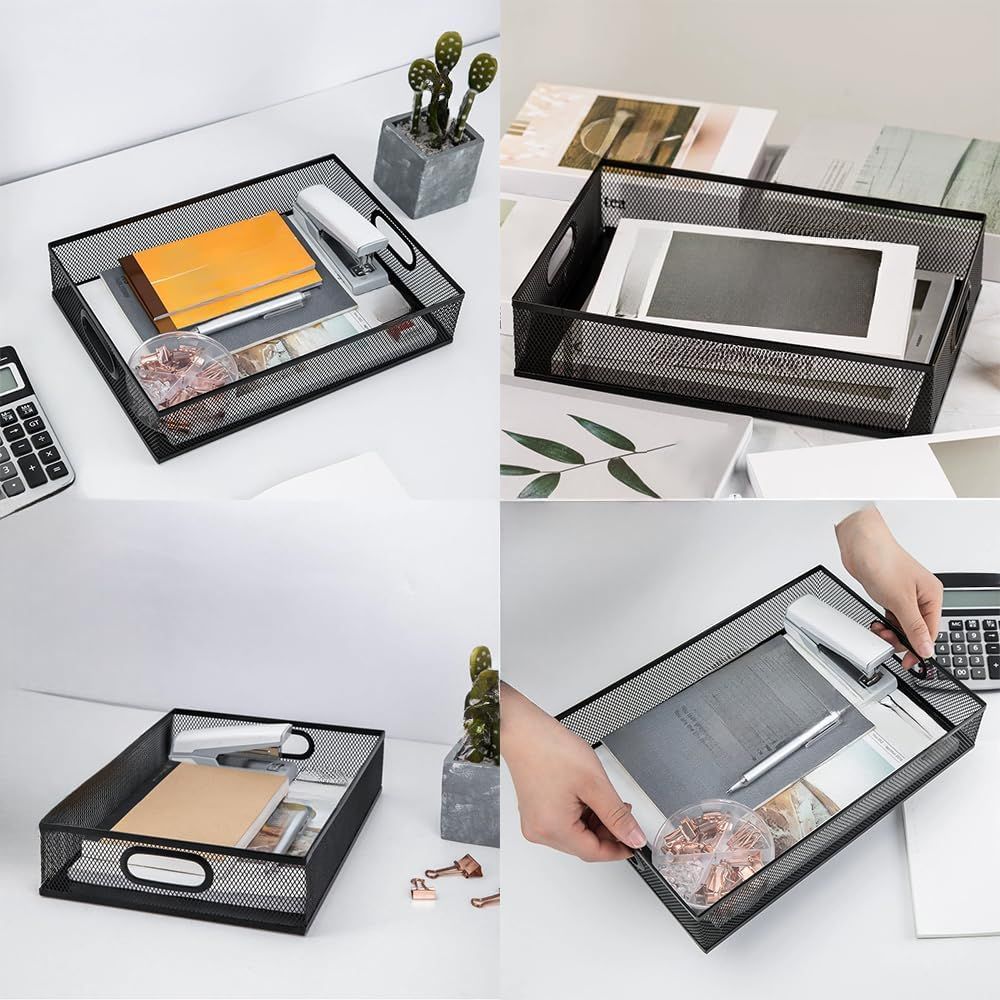 Metal Mesh Desk Organizer Tray - đánh giá và giá Gift Box Wrap Set
