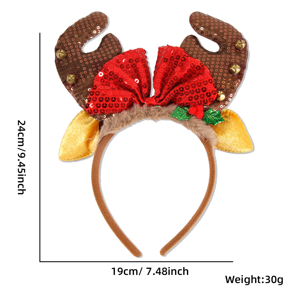 1 Piece/5Pcs Funny Santa Claus - đánh giá và giá Reindeer Antlers Headband