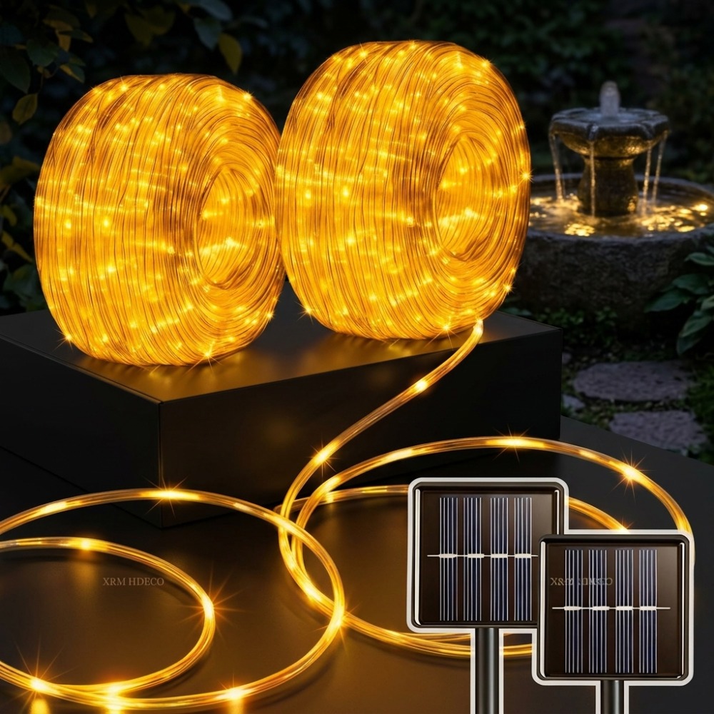 Outdoor Solar LED String Light - đánh giá và giá Christmas Lights Outdoor