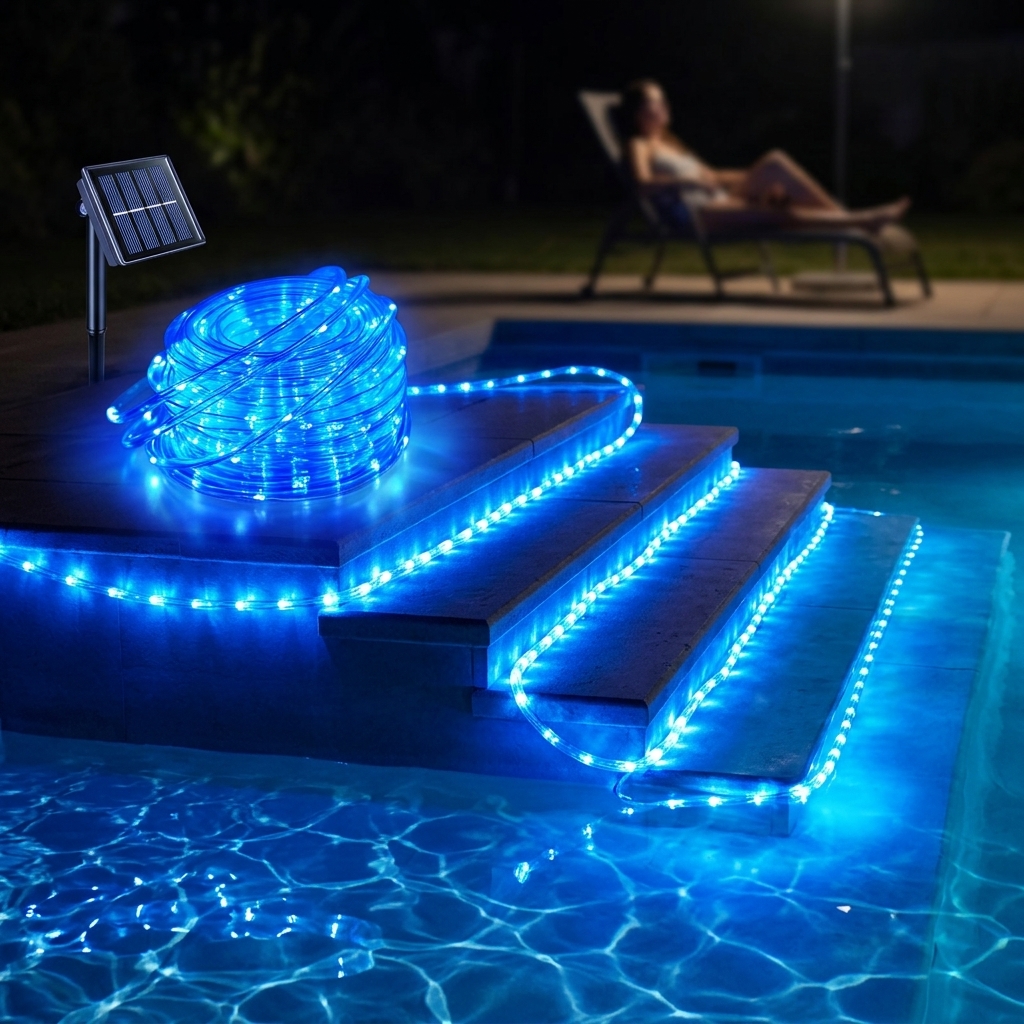 Outdoor Solar LED String Light - đánh giá và giá Christmas Lights Outdoor