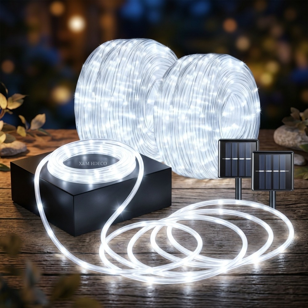 Outdoor Solar LED String Light - đánh giá và giá Christmas Lights Outdoor