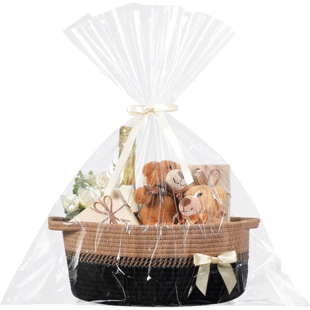 Woven Basket for Gift Empty wi - đánh giá và giá Gift Box Wrap Set