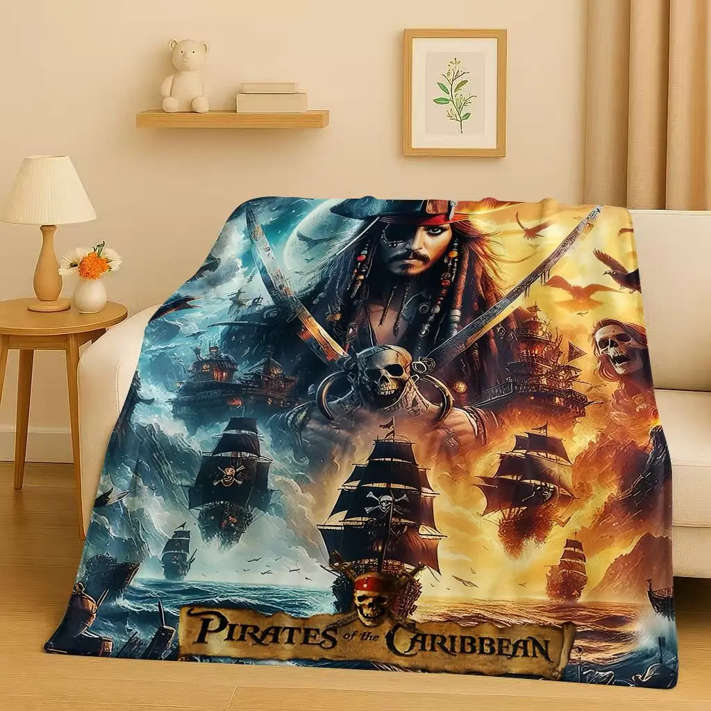 3D  Pirates of The Caribbean J - đánh giá và giá Christmas Throw Blanket