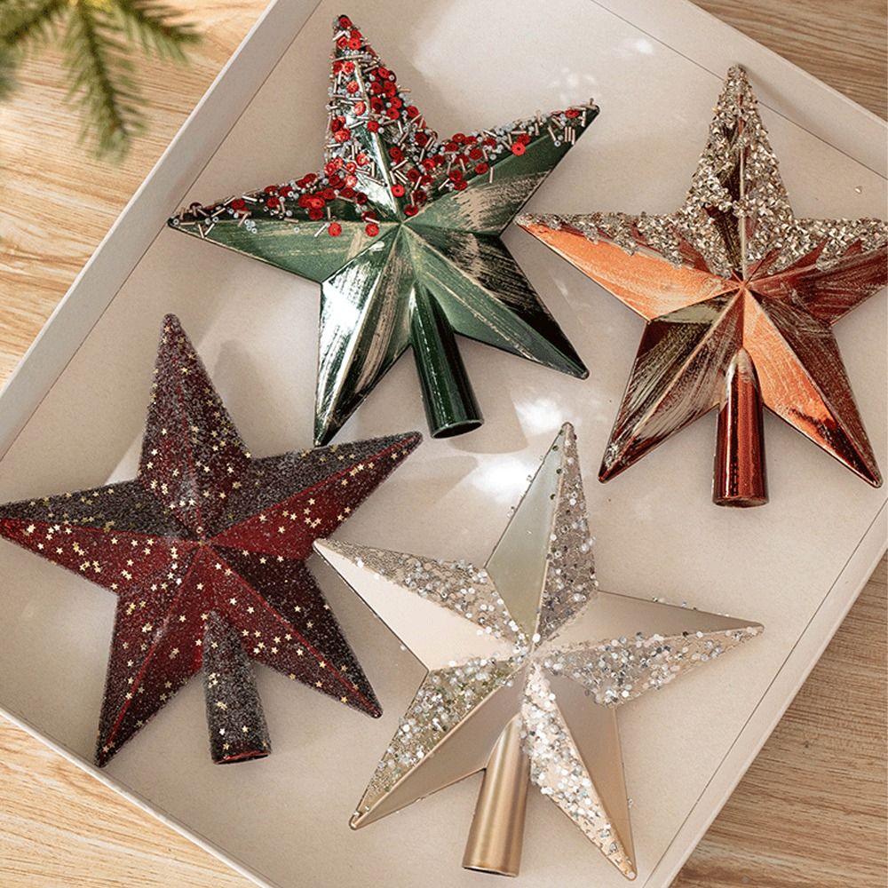 Retro Christmas Tree Topper St - đánh giá và giá Star Tree Topper
