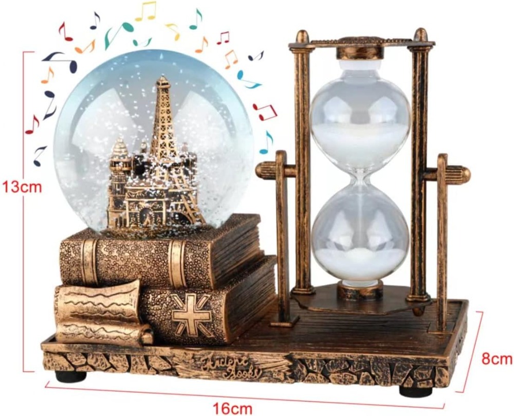 LED Music Crystal Snow Globe H - đánh giá và giá Snow Globe Musical