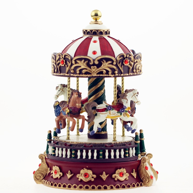 Creative Resin Crafts Ornament - đánh giá và giá Snow Globe Musical