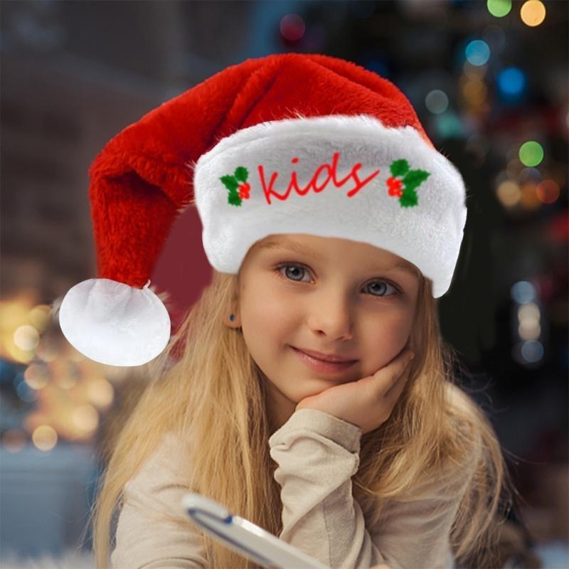 P88A Embroidery Christmas Sant - đánh giá và giá Santa Hat Plush