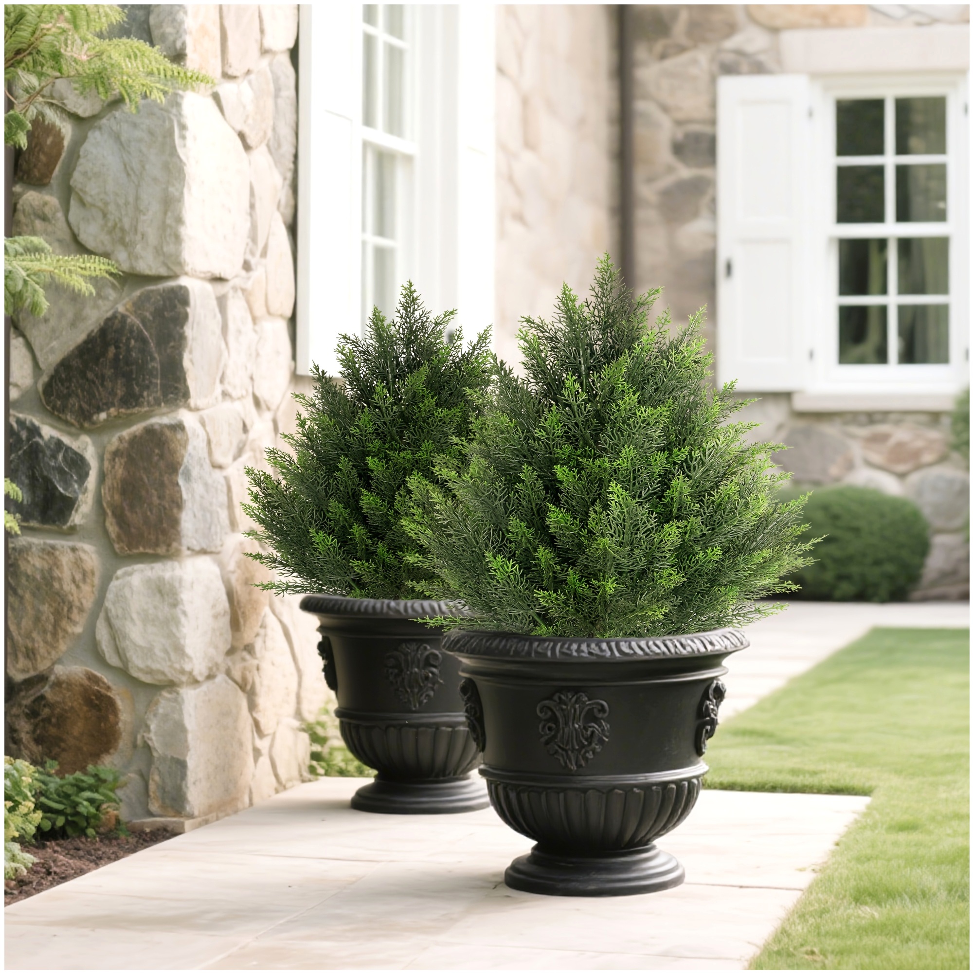 Artificial Cedar Topiary Tree  - đánh giá và giá Christmas Tree Artificial