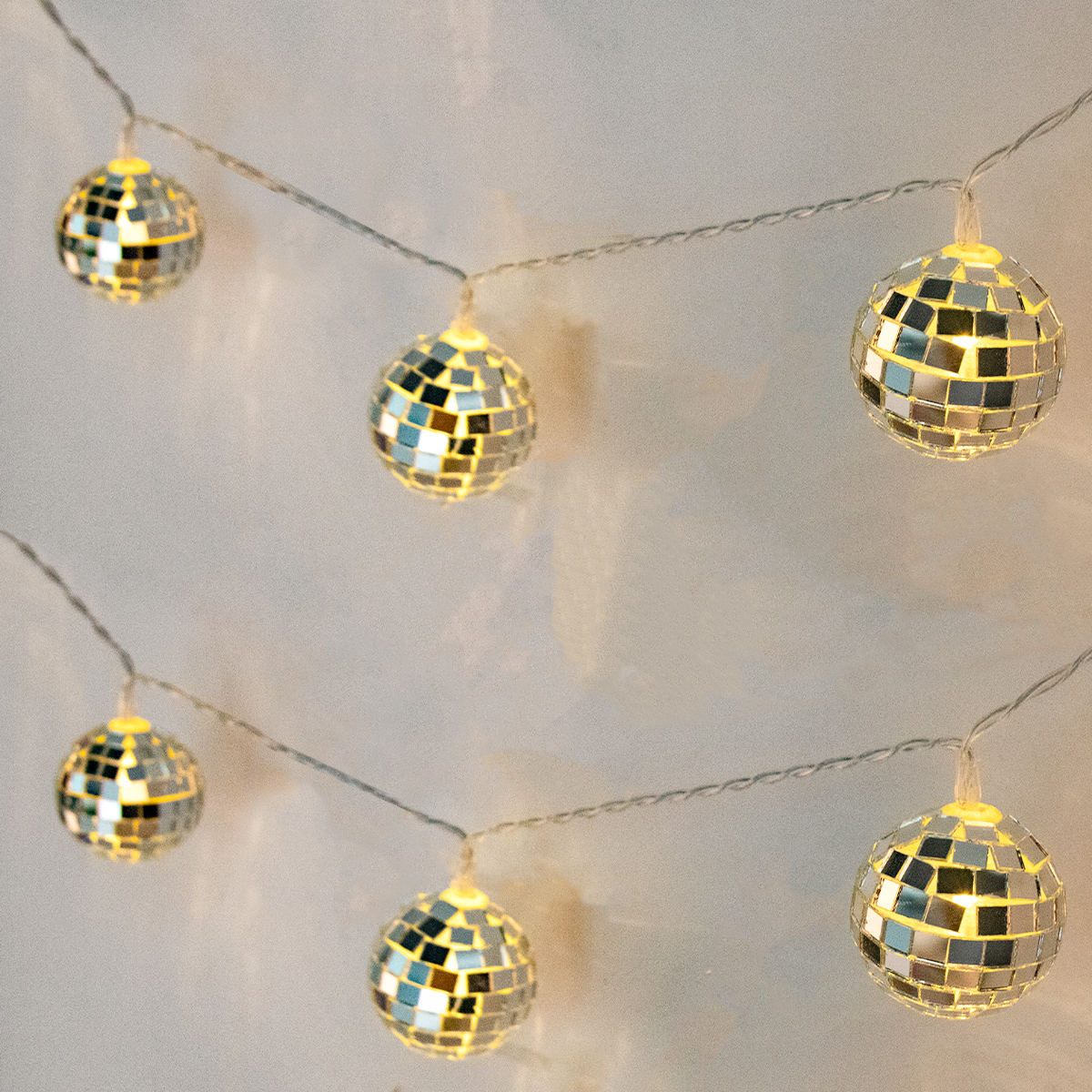 1.5m LED Mirror Ball String Li - đánh giá và giá Led Fairy String Lights