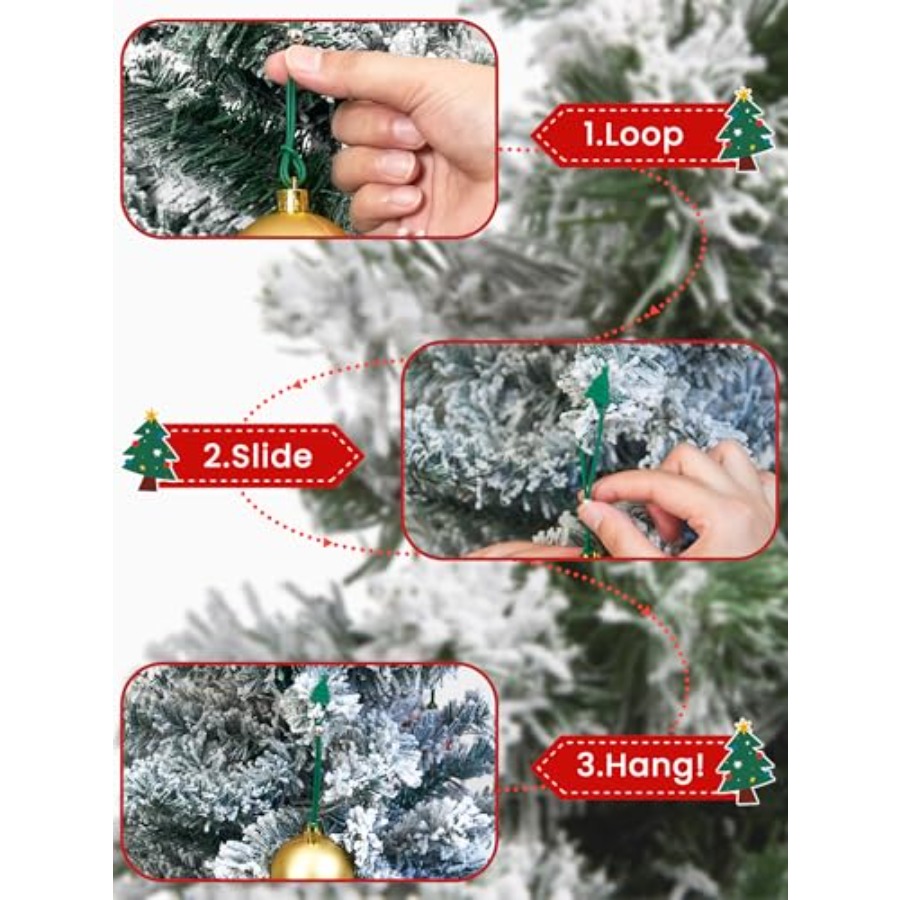 30pcs Christmas Ornament Hooks - đánh giá và giá Christmas Stocking Hanging