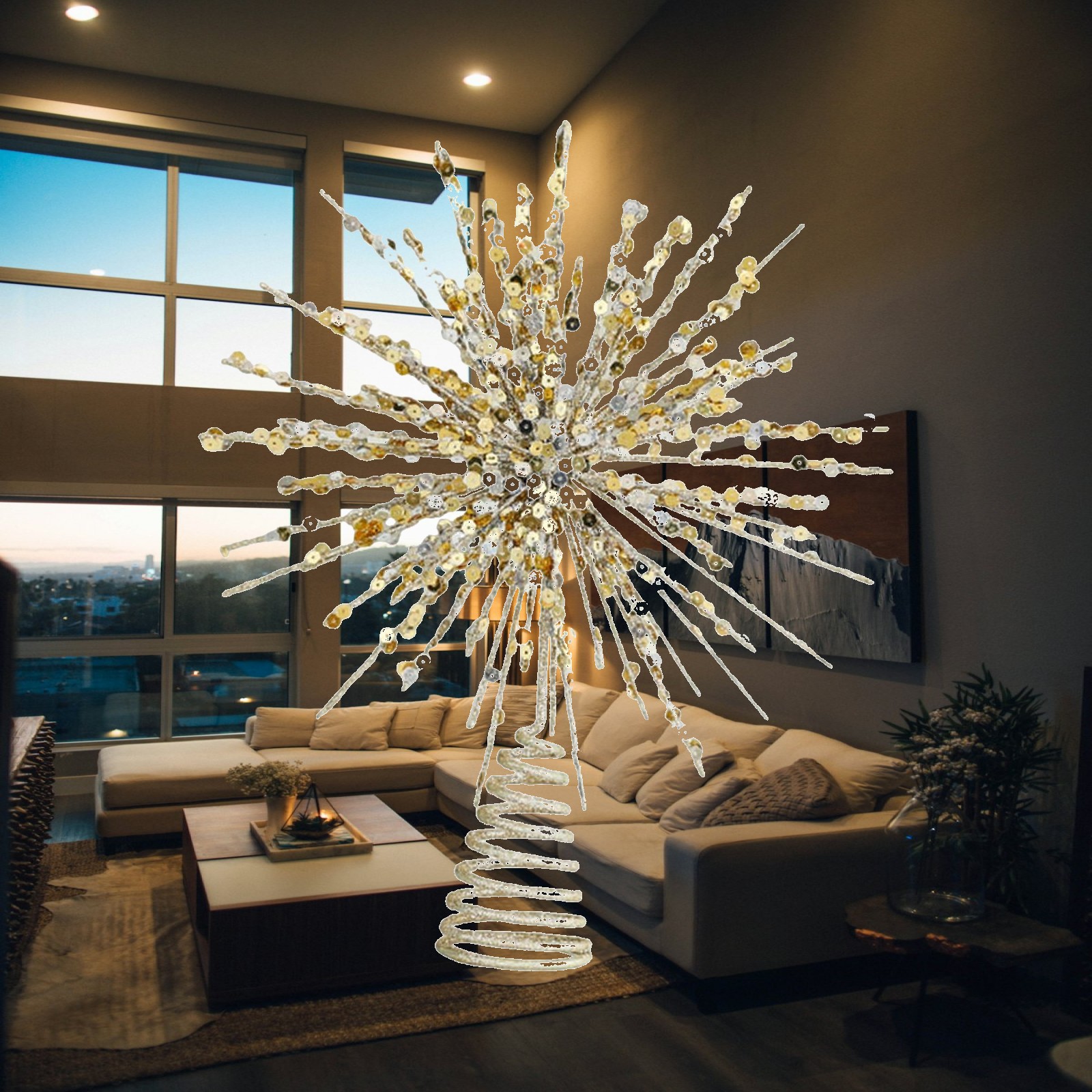 Christmas Tree Topper Durable  - đánh giá và giá Star Tree Topper