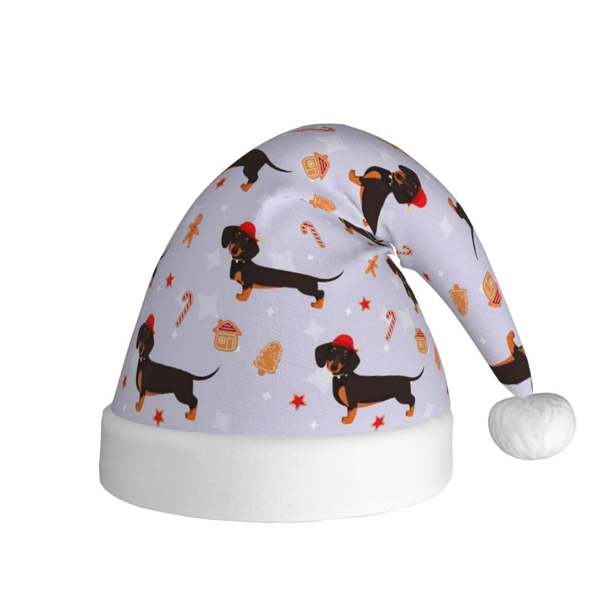 Dachshund Plush Kawaii Christm - đánh giá và giá Santa Hat Plush