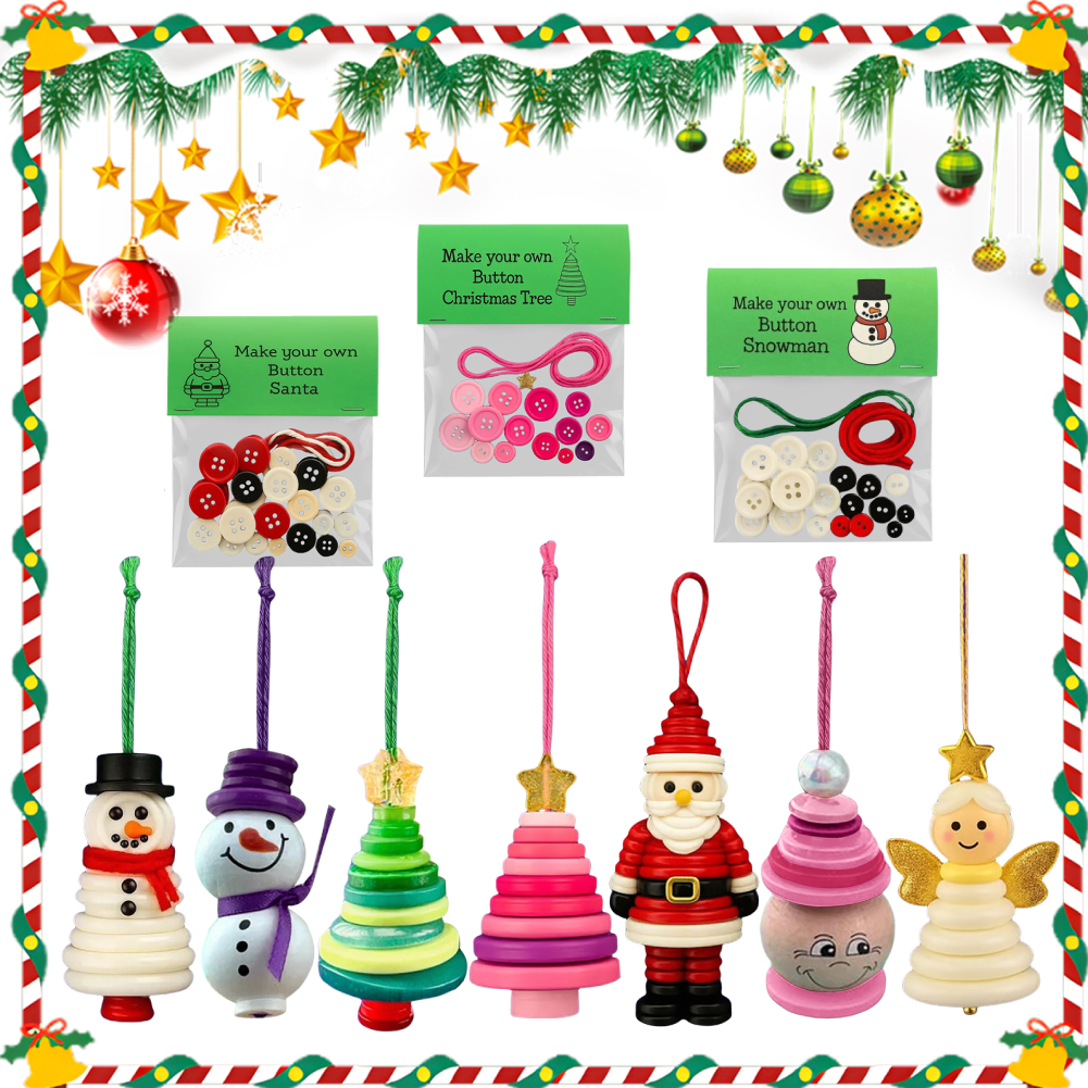 DIY Button Snowman Ornament Ki - đánh giá và giá Christmas Stocking Hanging