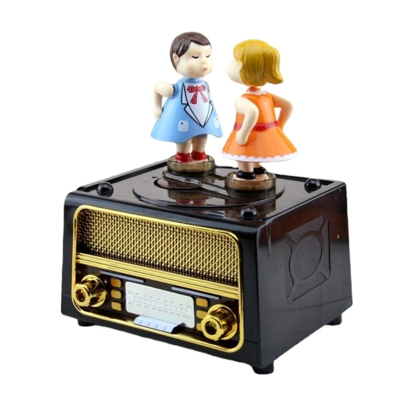 1Set Couple Kiss Music Box Bir - đánh giá và giá Snow Globe Musical