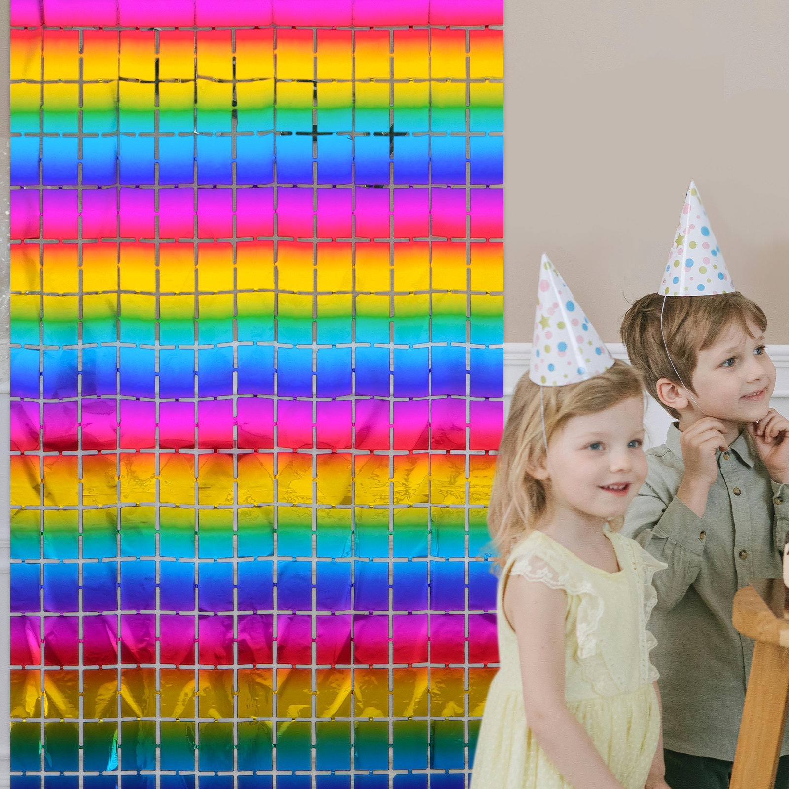 Square Tinsel Door Curtain Rai - đánh giá và giá Tinsel Garland Decoration