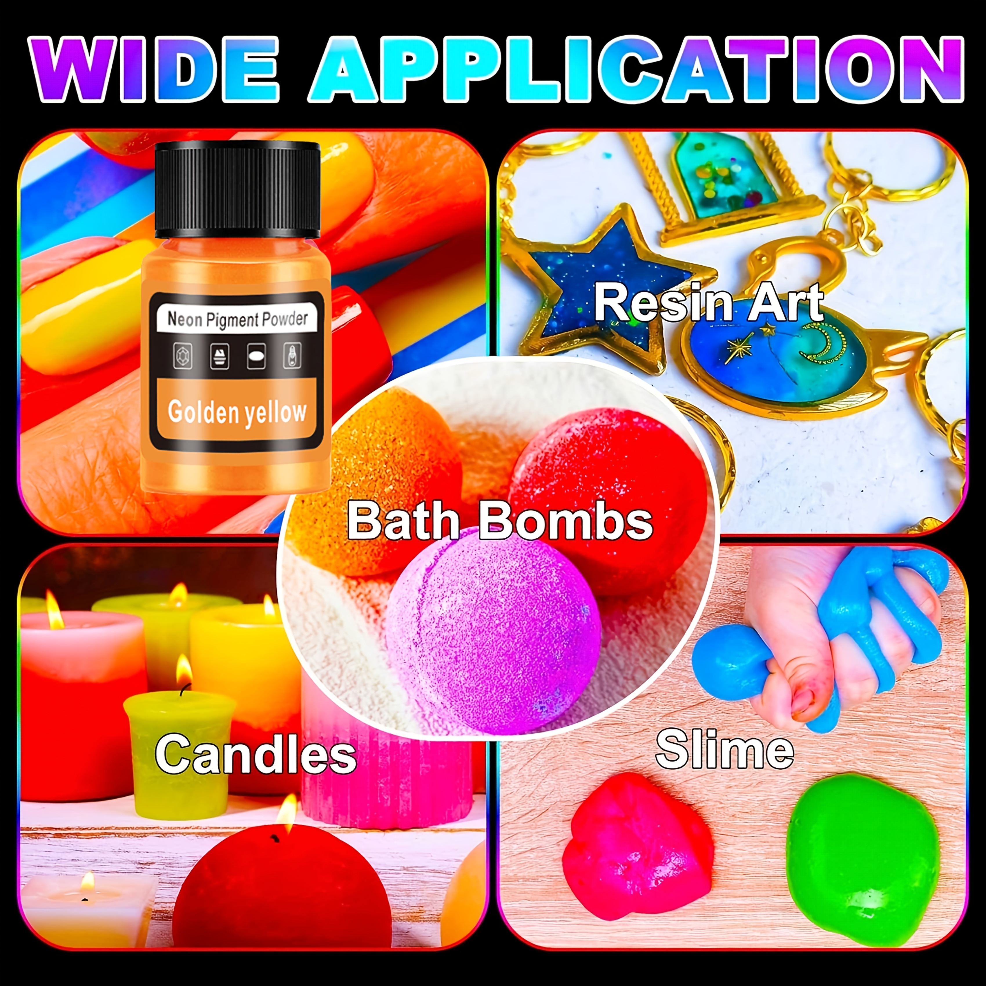 Fluorescent Powder/Neon Resin  - đánh giá và giá Holiday Candle Set
